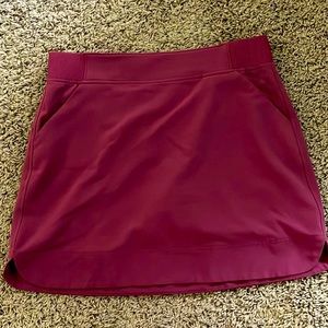Plum Tennis Skort
